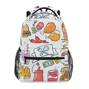 Cute Cartoon backpack with Multiple Pockets
